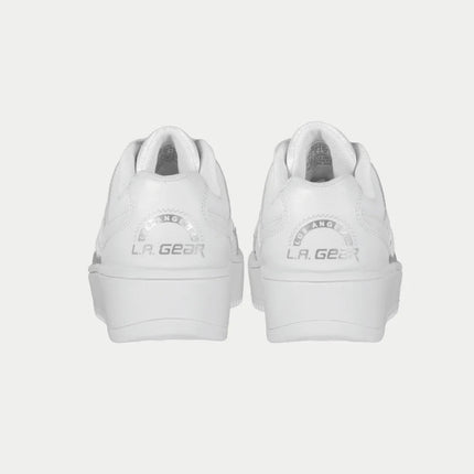 LA Gear Kids Flame Lowtop | White