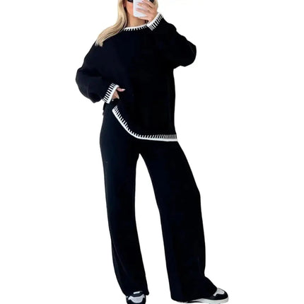 LÁVINE™ Women Two Piece Suit – Elegant Warm Tailored Set
