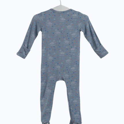 Libra Bamboo Zipper Footie