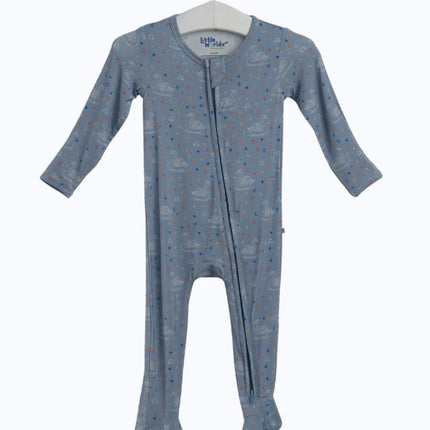 Libra Bamboo Zipper Footie