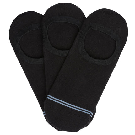 Luna Black No Show - 3-pack