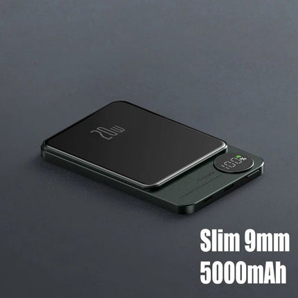 Magnetic Power Bank Wireless External Auxiliary Battery Pack