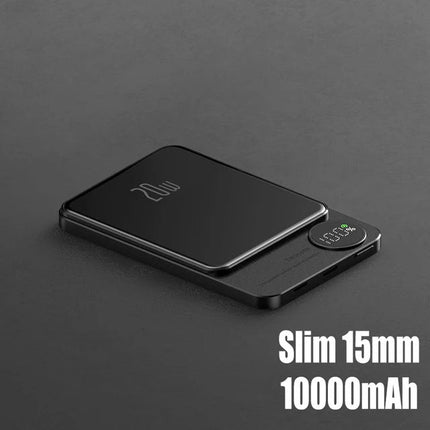 Magnetic Power Bank Wireless External Auxiliary Battery Pack