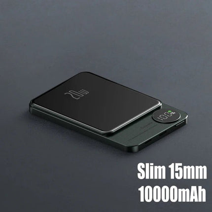 Magnetic Power Bank Wireless External Auxiliary Battery Pack