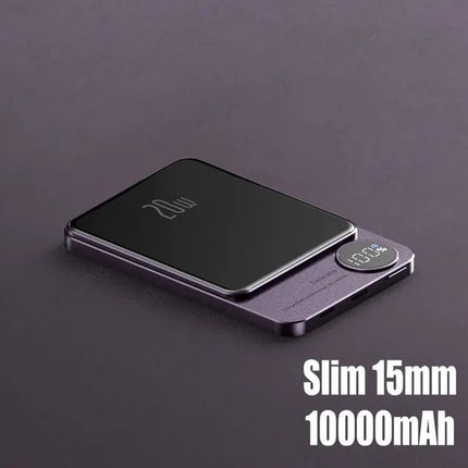 Magnetic Power Bank Wireless External Auxiliary Battery Pack