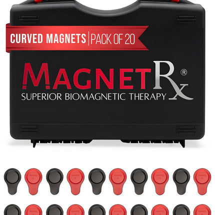 Biomagnetic Therapy Magnet Kit — Neodymium & Silicone (20 Mixed Units)
