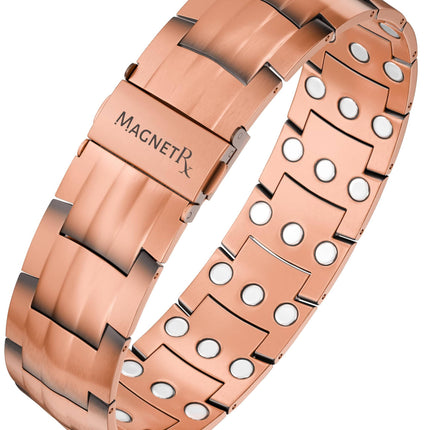 3x Strength Copper Magnetic Bracelet for Men (Legacy)