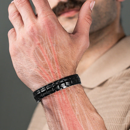EllipseMAX Magnetic Bracelet for Men (Black)