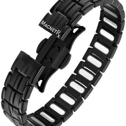 EllipseMAX Magnetic Bracelet for Men (Black)