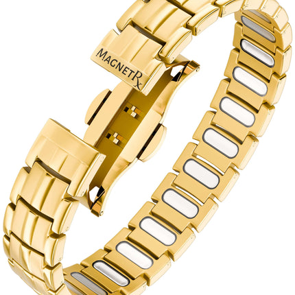 EllipseMAX Magnetic Bracelet for Men (Gold)