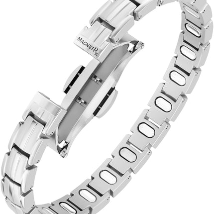 EllipseMAX Magnetic Bracelet for Women (Silver)
