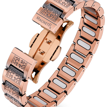 EllipseMAX Magnetic Copper Bracelet for Men (Cross)