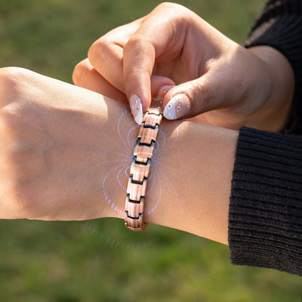 EllipseMAX Magnetic Copper Bracelet for Women