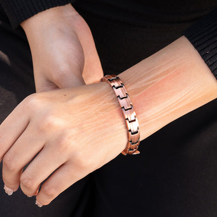 EllipseMAX Magnetic Copper Bracelet for Women