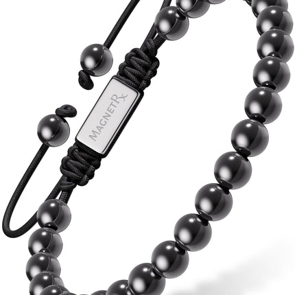 High Power Magnetic Hematite Bracelet Classic 6mm Bead