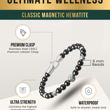 MAX Strength Magnetic Hematite Bracelet (Armory)