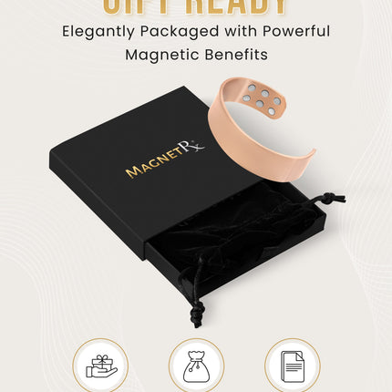 Mega Strength Magnetic Therapy Bracelet Wide Copper Cuff