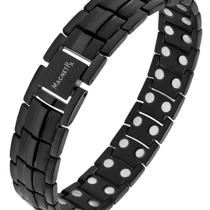 Ultra Strength Magnetic Therapy Bracelet Black Classic