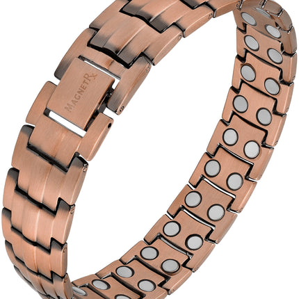 Ultra Strength Pure Copper Magnetic Therapy Bracelet (Classic)