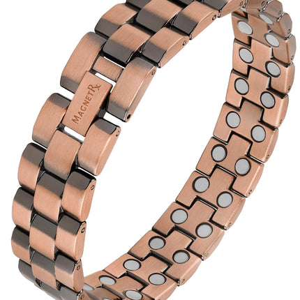 Ultra Strength Pure Copper Magnetic Therapy Bracelet (President)