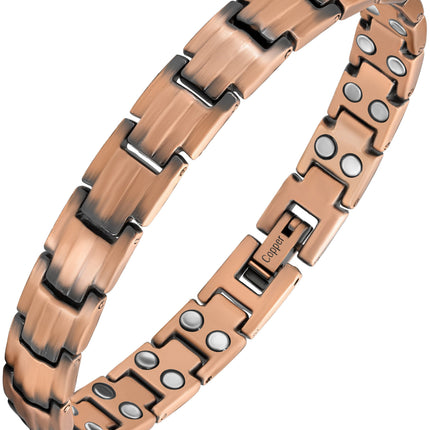 Women's Ultra Strength Pure Copper Magnetic Therapy Bracelet (Classic)