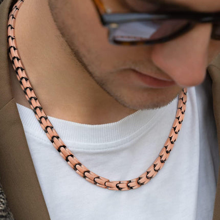 Powerful Copper Magnetic Therapy Necklace Classic Chain