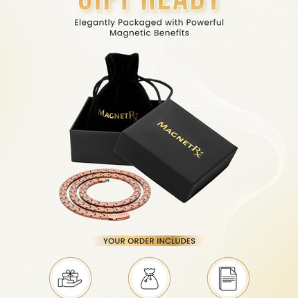 Powerful Copper Magnetic Therapy Necklace Classic Chain