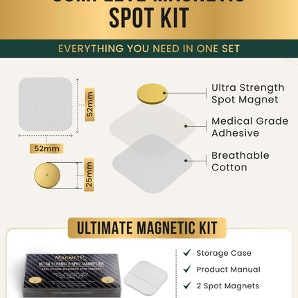 Magnetic Therapy Spot Magnet Kit
