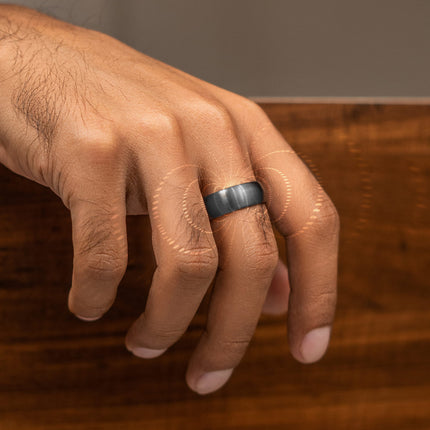 Magnetic Therapy Ring (Gunmetal Gray)