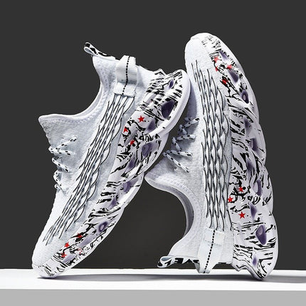 Mens Blade Casual Fly Woven Mesh Shoes