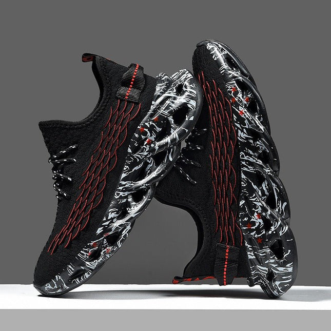 Mens Blade Casual Fly Woven Mesh Shoes