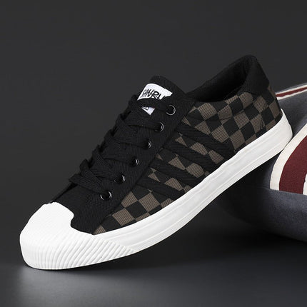 Mens Canvas Low Top Fashion Shoes