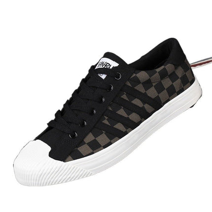 Mens Canvas Low Top Fashion Shoes