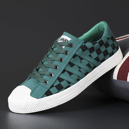 Mens Canvas Low Top Fashion Shoes