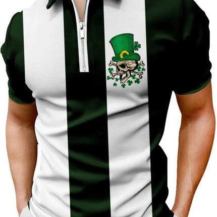 Men's Fashionable Lucky Charm Polo Shirt