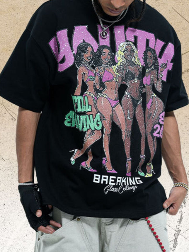 Men's Graphic Youth Oversized T-Shirt