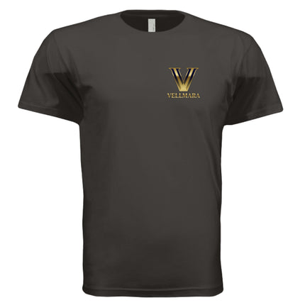 Live Well moisture wicking performance T-shirt by Vellmara