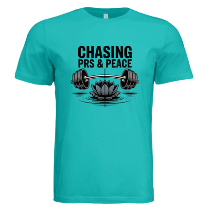 Chasing PR's and Peace Unisex T-Shirt