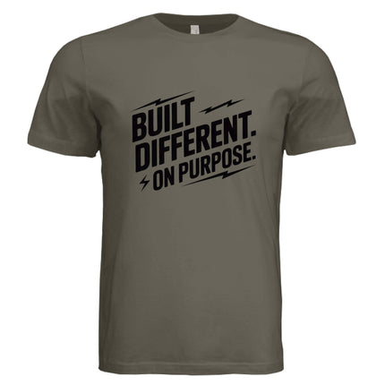 Built Different On Purpose Unisex T-Shirt