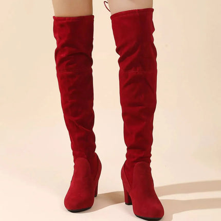 Fashion Over-the-Knee High Heel Boots