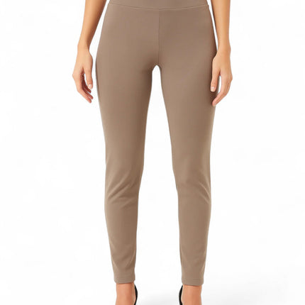 Krazy Larry P21 Microfiber Straight Leg Pant - Taupe
