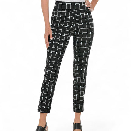 Krazy Larry P507 Pull on Pant - Black Cubed