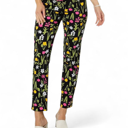 Krazy Larry P507 Pull on Pant - Black Tulip