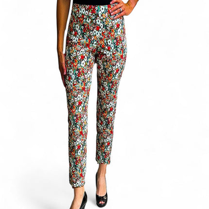 Krazy Larry P507 Pull on Pant - Mini Flowers