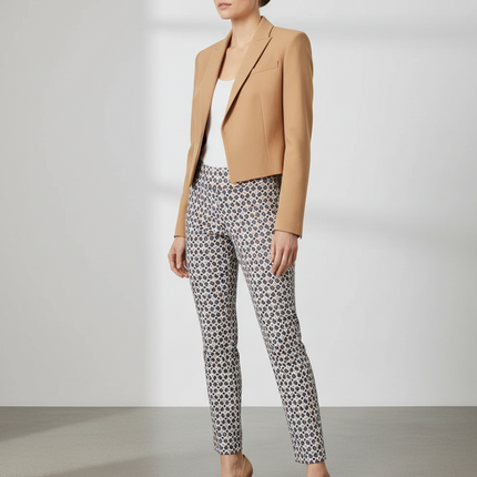 Krazy Larry P507 Pull on Pant - Multi Diamonds