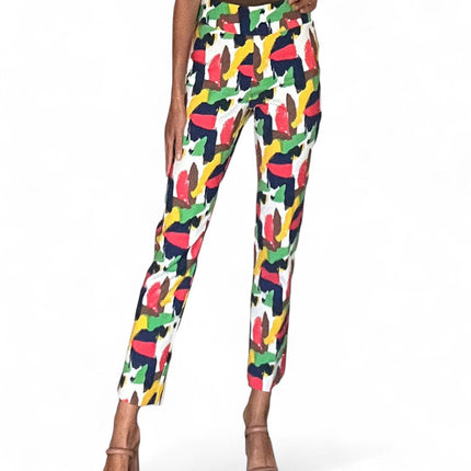 Krazy Larry P507 Pull on Pant - New Abstract