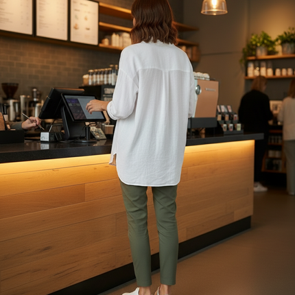 Krazy Larry P507 Pull on Pant - Olive