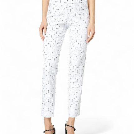 Krazy Larry P507 Pull on Pant - White Golf