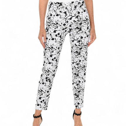 Krazy Larry P507 Pull on Pant - White Splatter