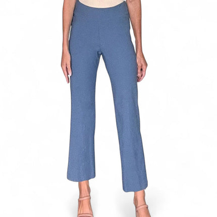 Krazy Larry P600 Pull on Wide Ankle Pant - Indigo